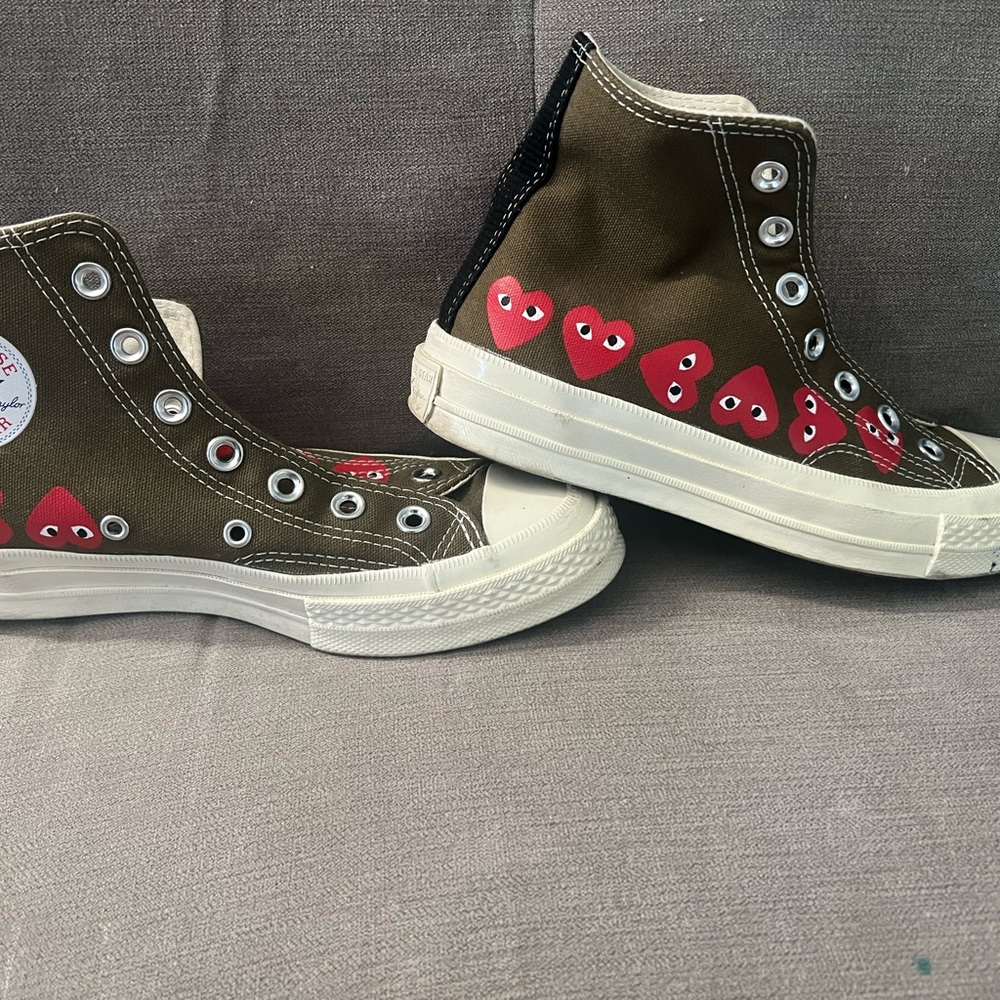 Comme des Garçons Play x Chuck 70 Hi Top 'Multi Heart'